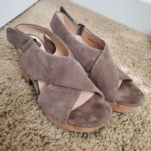 Clark's wedge heels